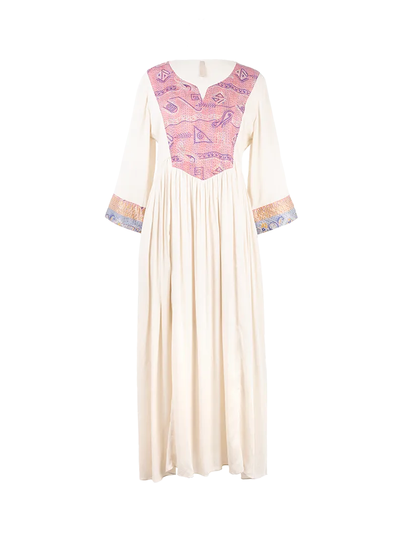 Kali tunic midi dress - ghost front view