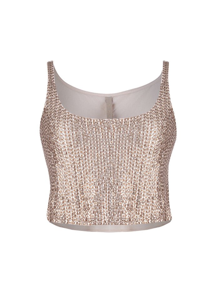 Hornet Beaded Mini Top