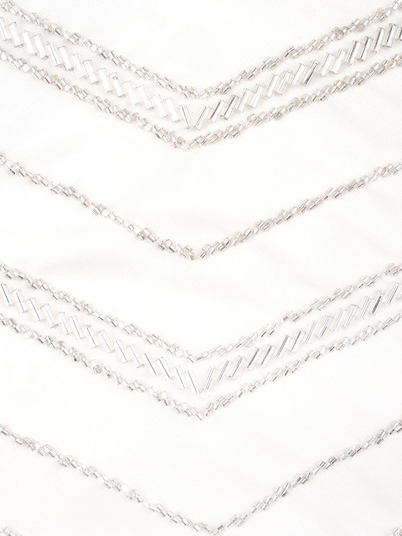 Selma Beaded Top Natural