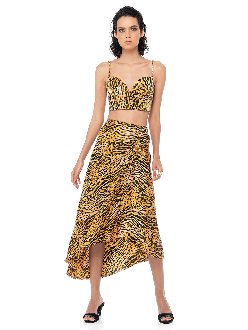 Olga Skirt Tiger