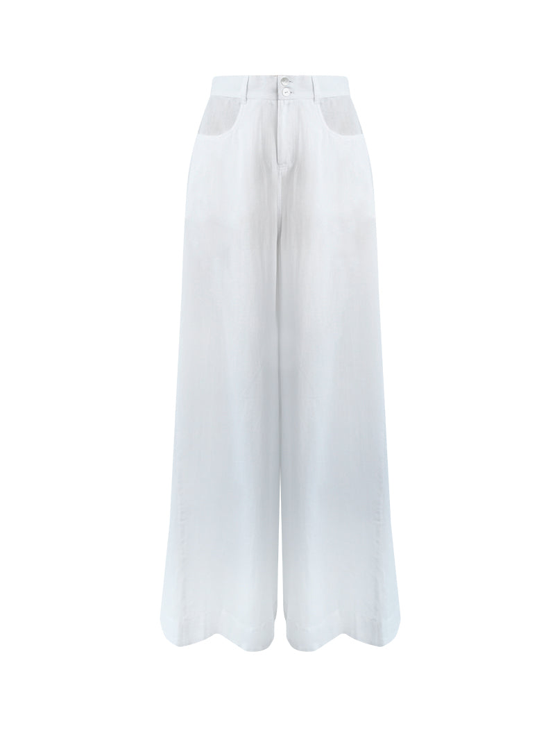 Rue Pants White