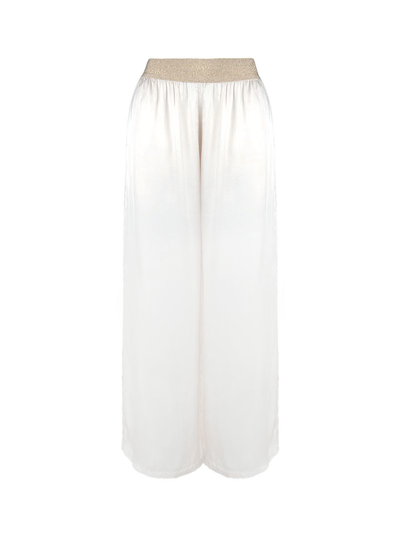 Nova Pants in Vanilla - Ghost Front View
