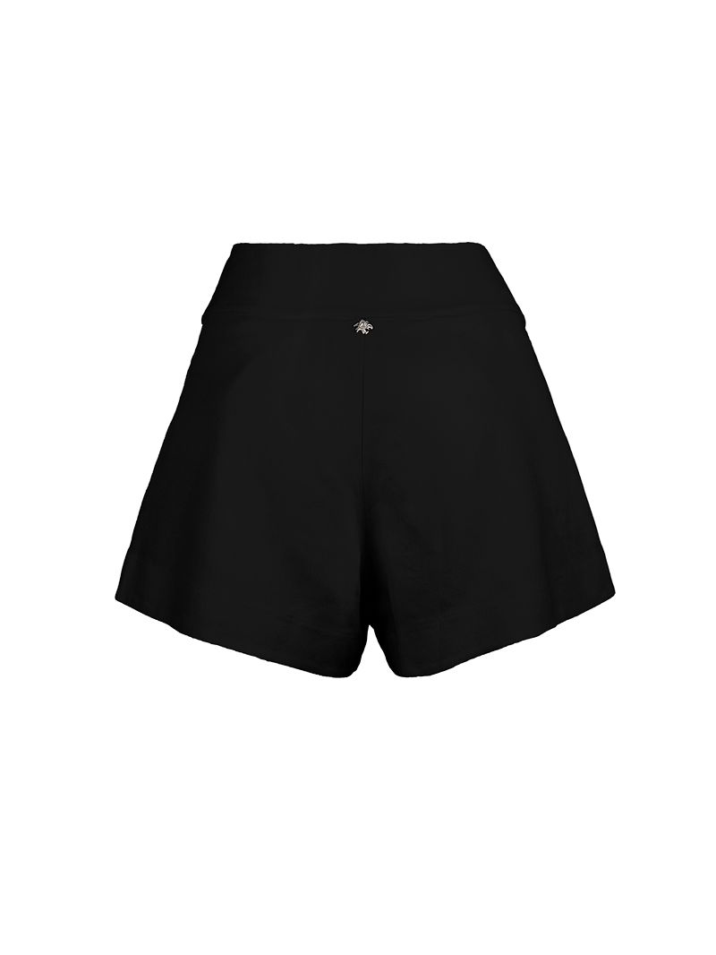 Dani shorts in black - ghost back view