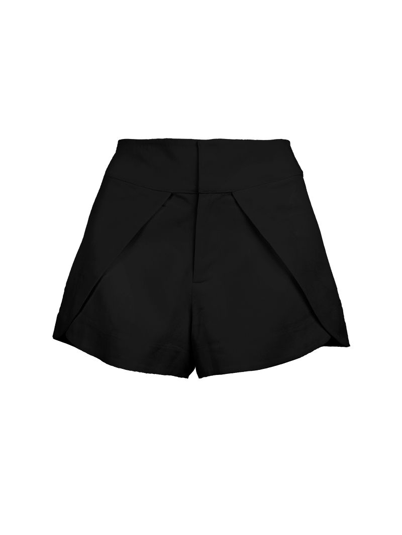 Dani shorts in black - ghost front view