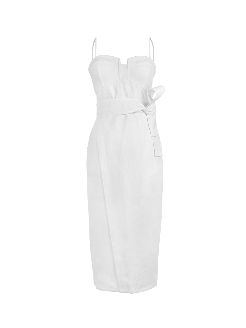 Rosie Midi Dress Natural