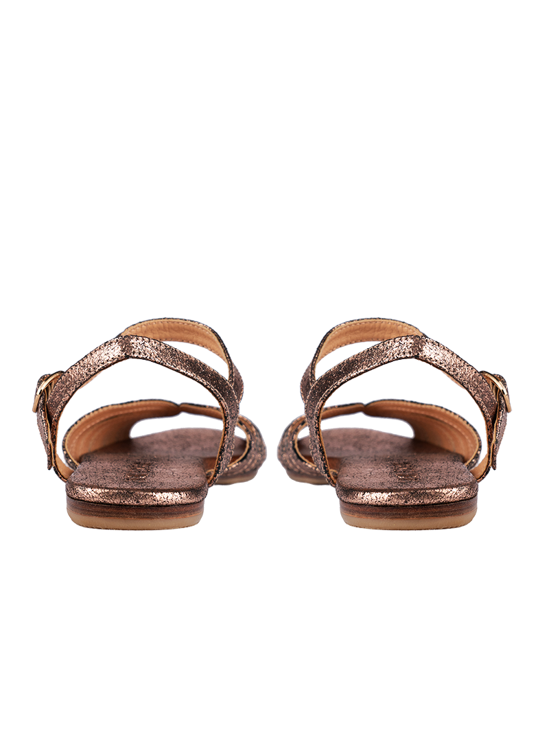 Margot Flat Metallic Rose