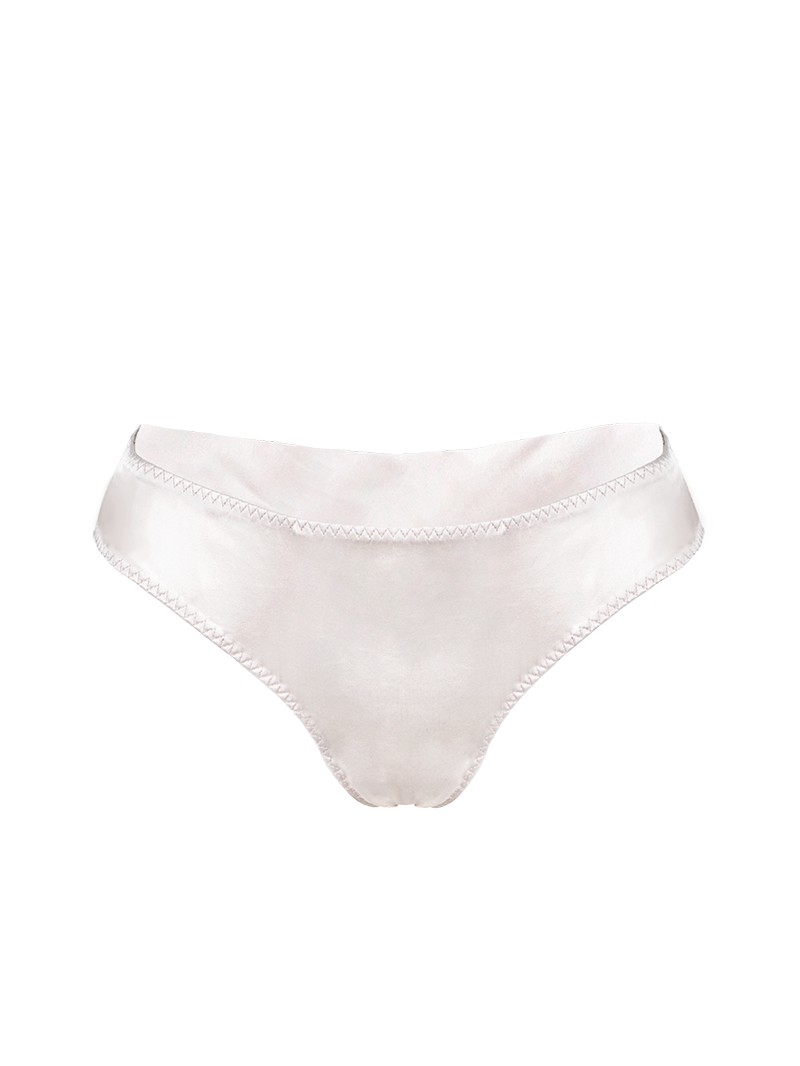 Natty underwear in blush - ghost front view