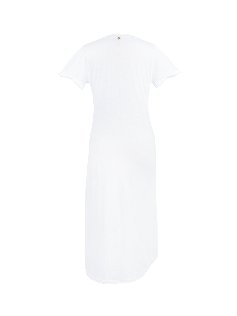 Elea Midi Dress White