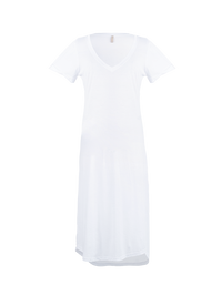 Elea Midi Dress White