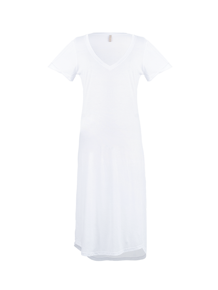 Elea Midi Dress White