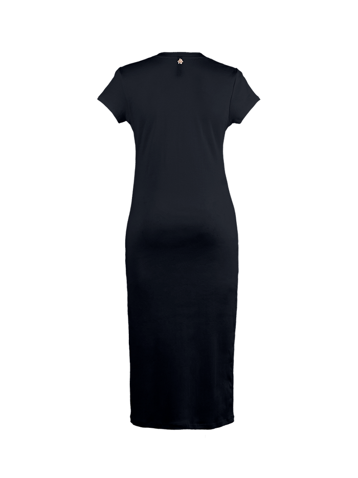 Fama Midi Dress Black