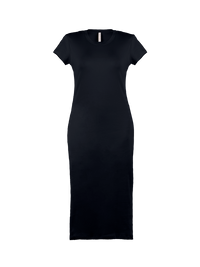 Fama Midi Dress Black