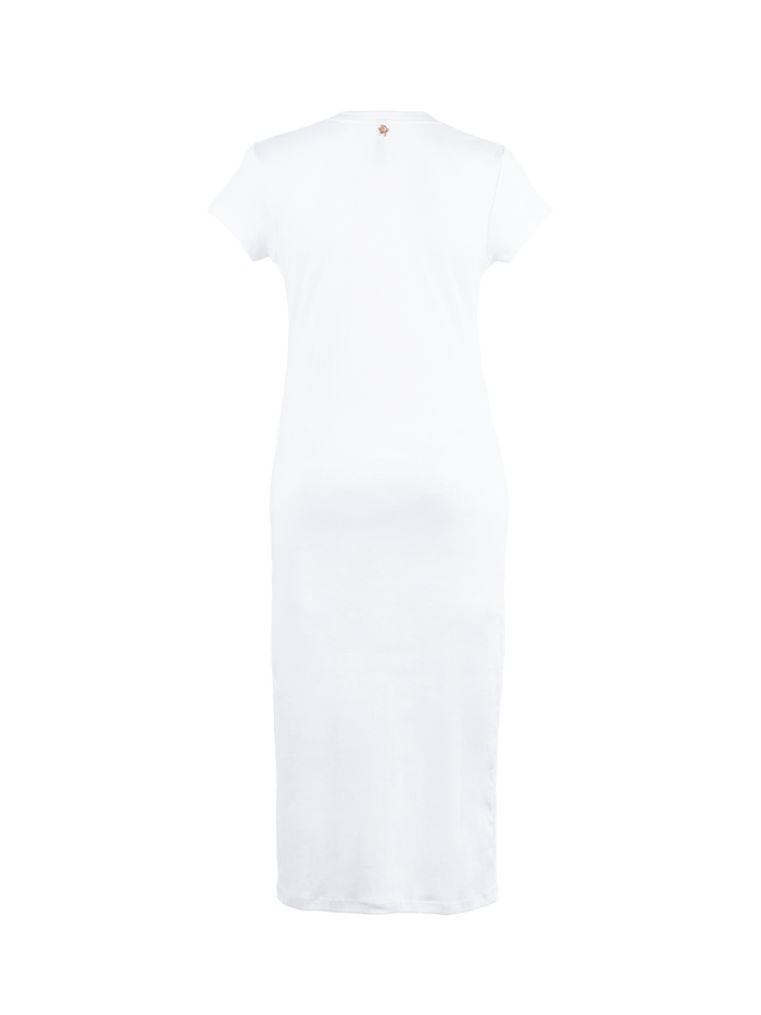 Fama Midi Dress White