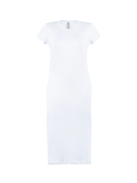 Fama Midi Dress White