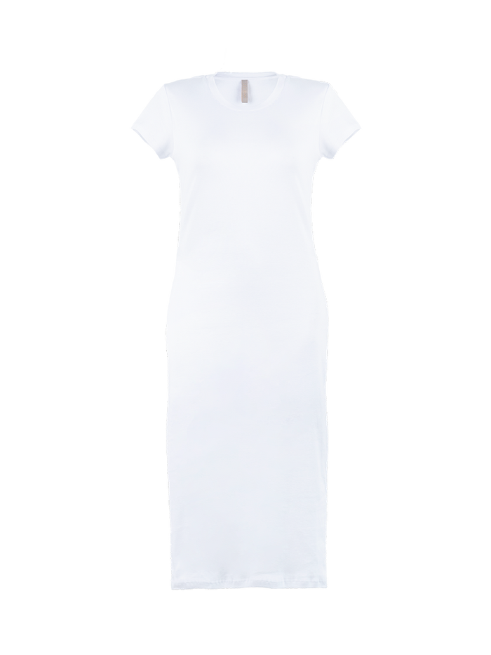 Fama Midi Dress White
