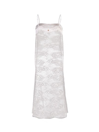 Flora Midi Dress Titanium