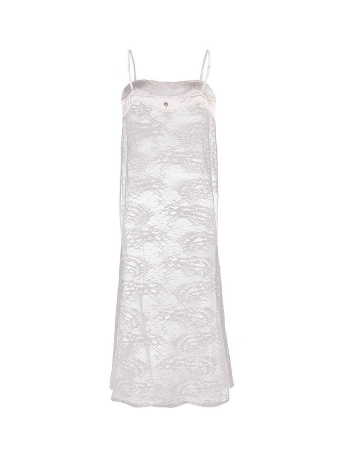 Flora Midi Dress Titanium