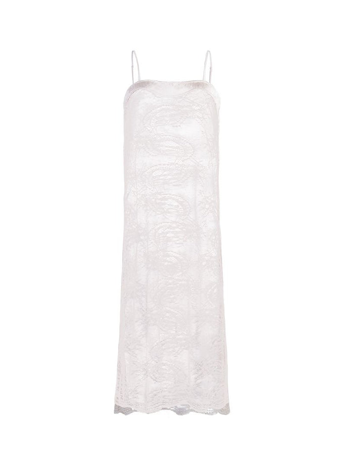 Flora Midi Dress Titanium