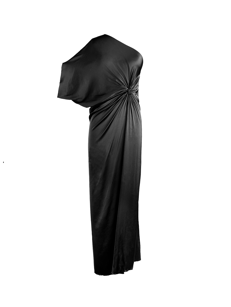 Ganesha Maxi Dress Black