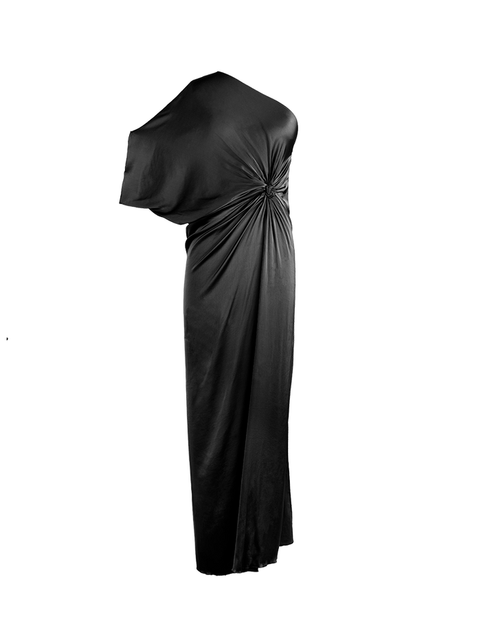 Ganesha Maxi Dress Black