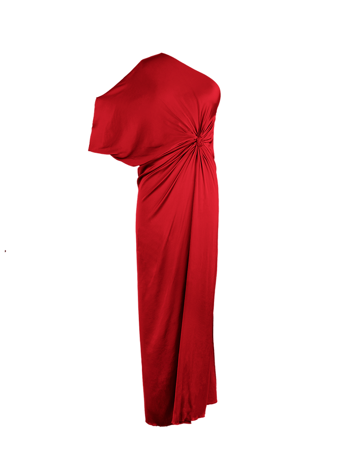 Ganesha Maxi Dress Red