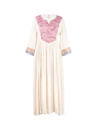 Kali tunic midi dress - ghost front view
