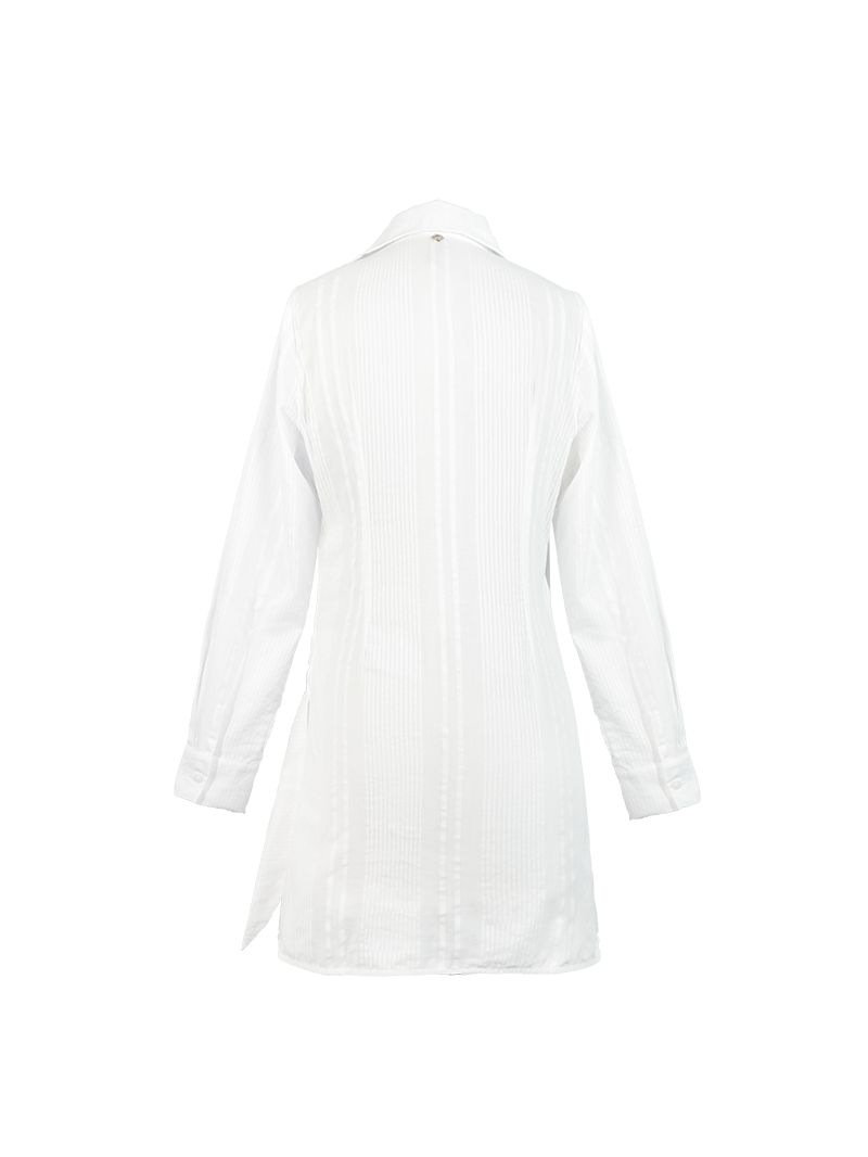 Kira Mini wrap dress - ghost back view