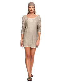 Nyx Beaded Long Top or Mini Dress