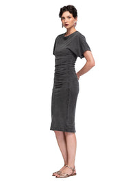 Selu Midi Dress - Grey Stone Wash