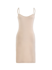 Slip Mini Dress Nude