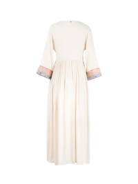 Kali tunic midi dress - ghost back view