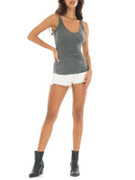 Della Rib Tank Top