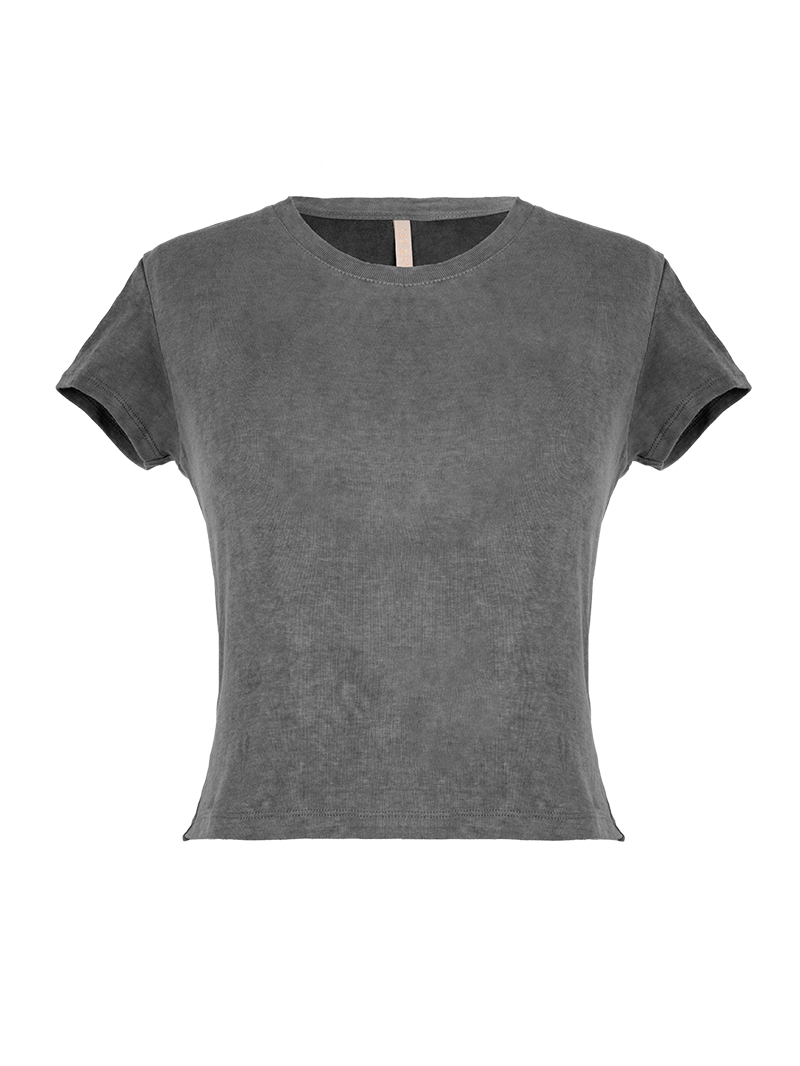 Fama Top Grey Wash