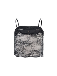 Flora Mini Top Black