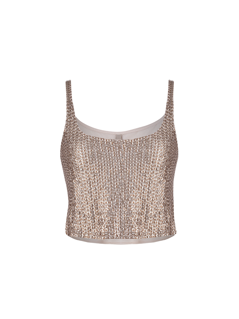 Hornet Beaded Mini Top