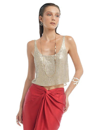 Hornet Beaded Mini Top