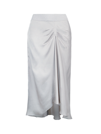 Alya Midi Skirt Light Grey