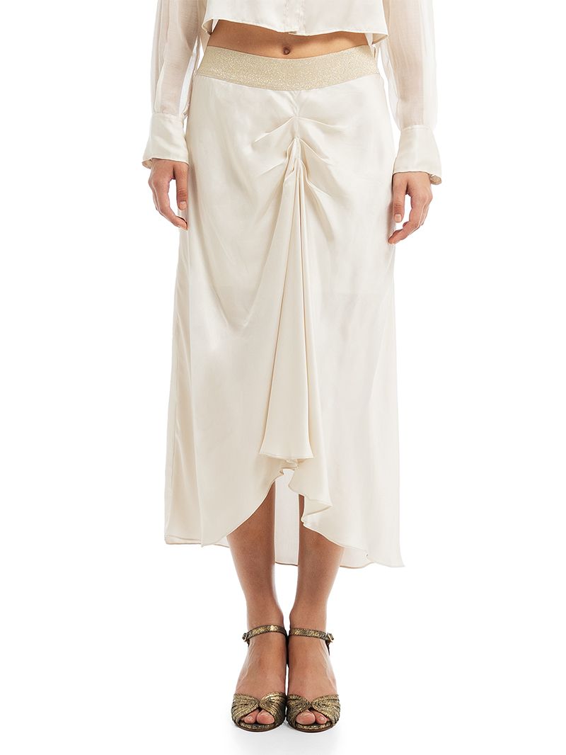 Alya Midi Skirt Vanilla