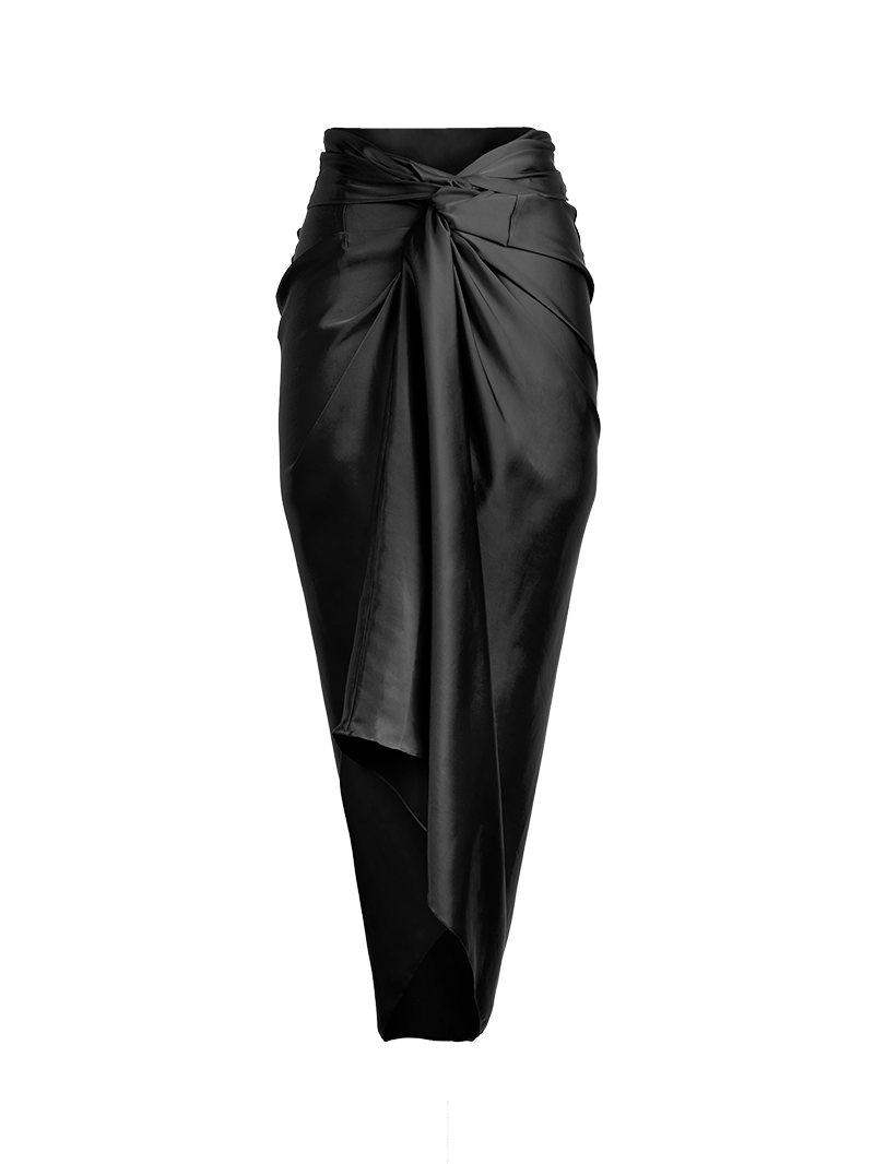 Shakti Midi Skirt Black