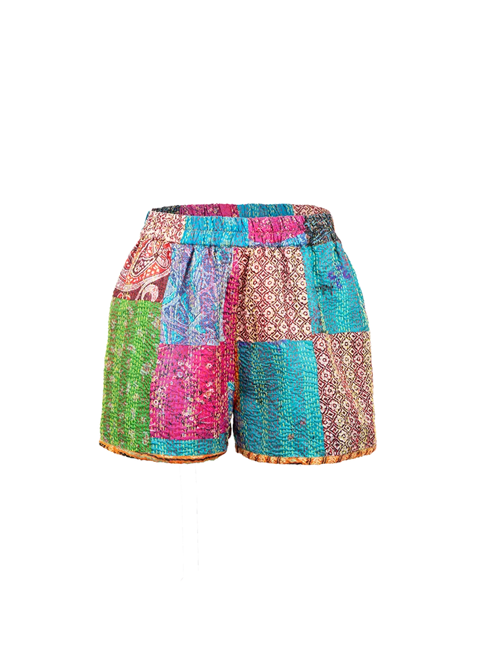 Arya shorts - ghost front view