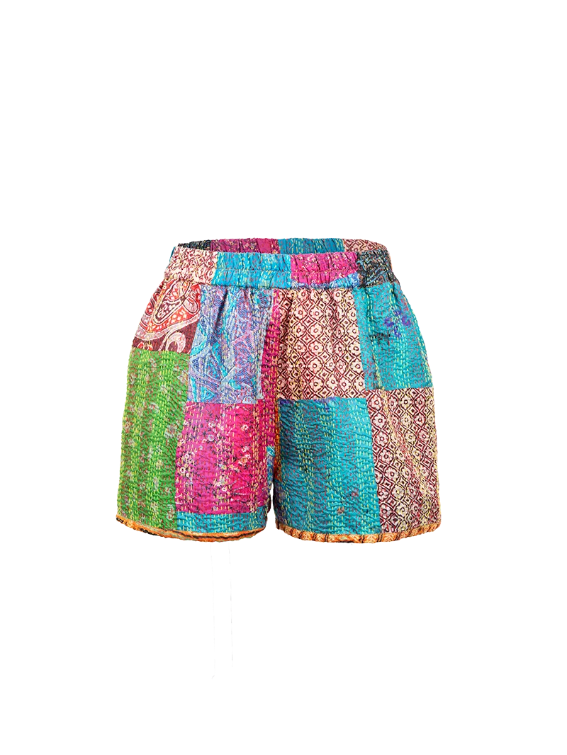 Arya shorts - ghost front view