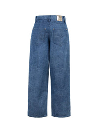Baggy Daddy denim jeans - ghost back view