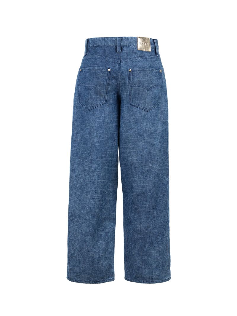 Baggy Daddy denim jeans - ghost back view