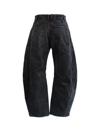 Freak barrel jeans pants - ghost back view