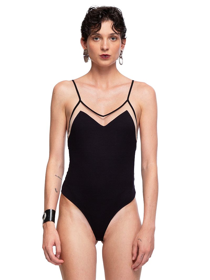 Dega Bodysuit - Black