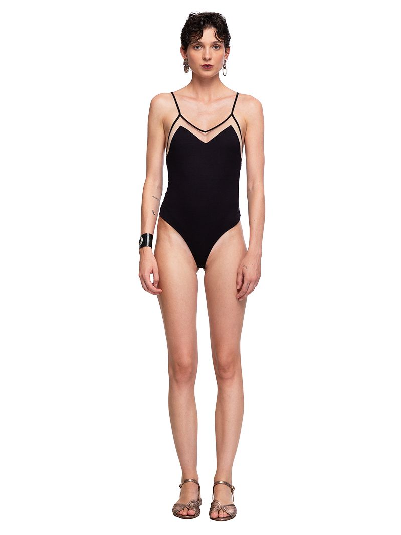 Dega Bodysuit - Black