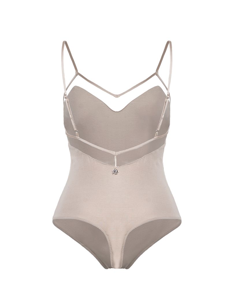 Dega Bodysuit - Taupe