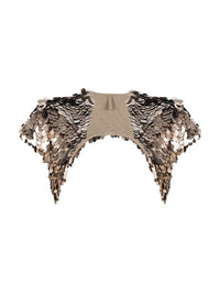 Amour Vest - Elegant Taupe Statement Piece