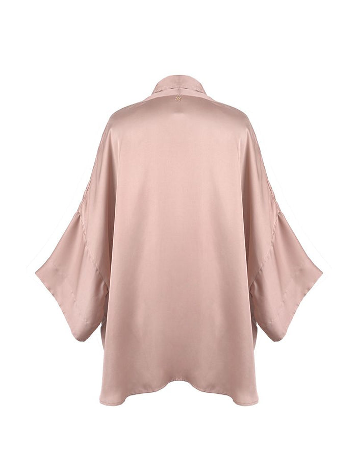Isyana Short Kimono Wood Rose