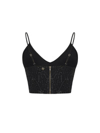 Hendrix Beaded Mini Top